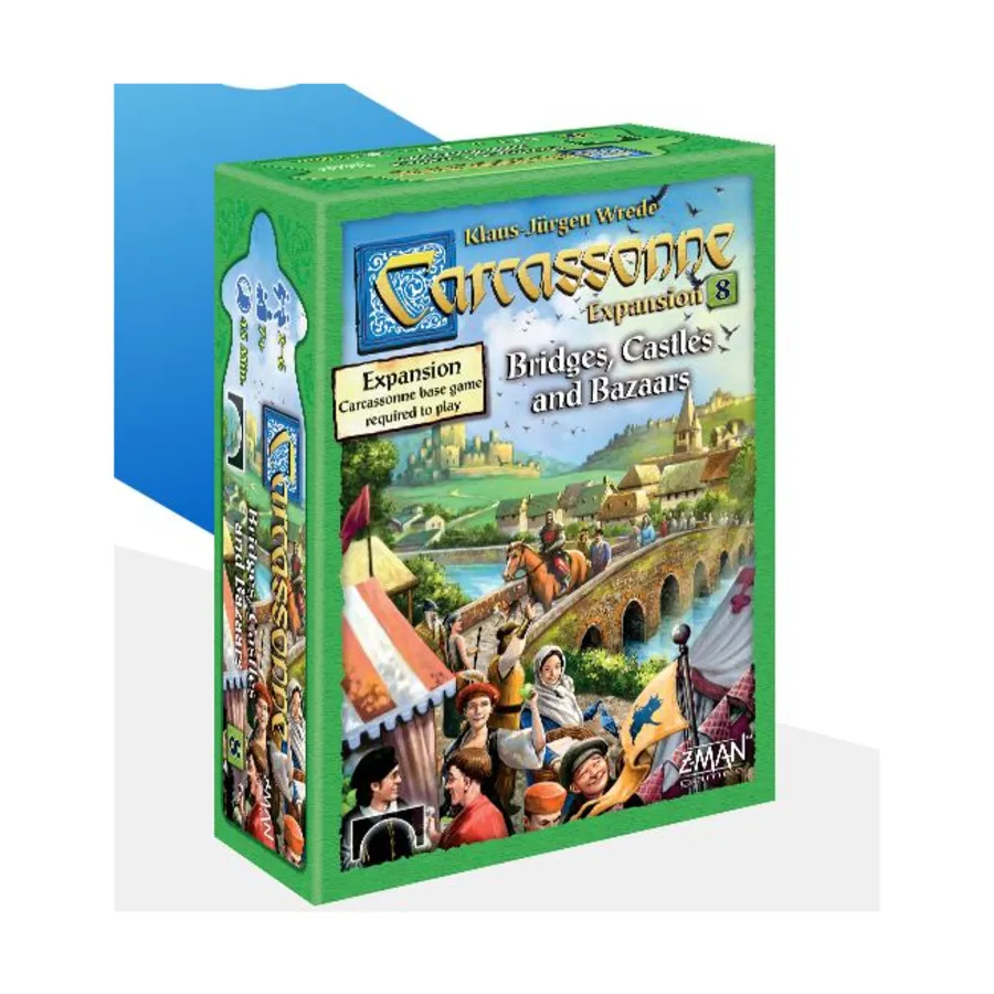 Carcassonne: Expansion 8 - Bridges, Castles and Bazaars